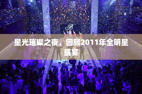 星光璀璨之夜，回顾2011年全明星盛宴