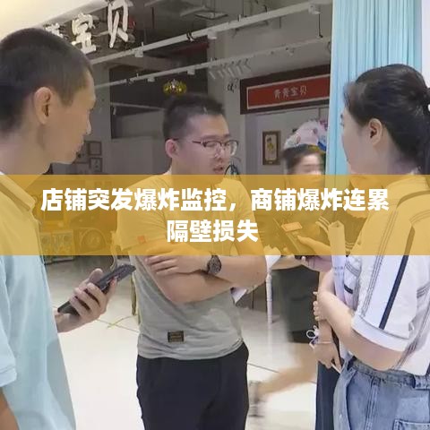 店铺突发爆炸监控，商铺爆炸连累隔壁损失 